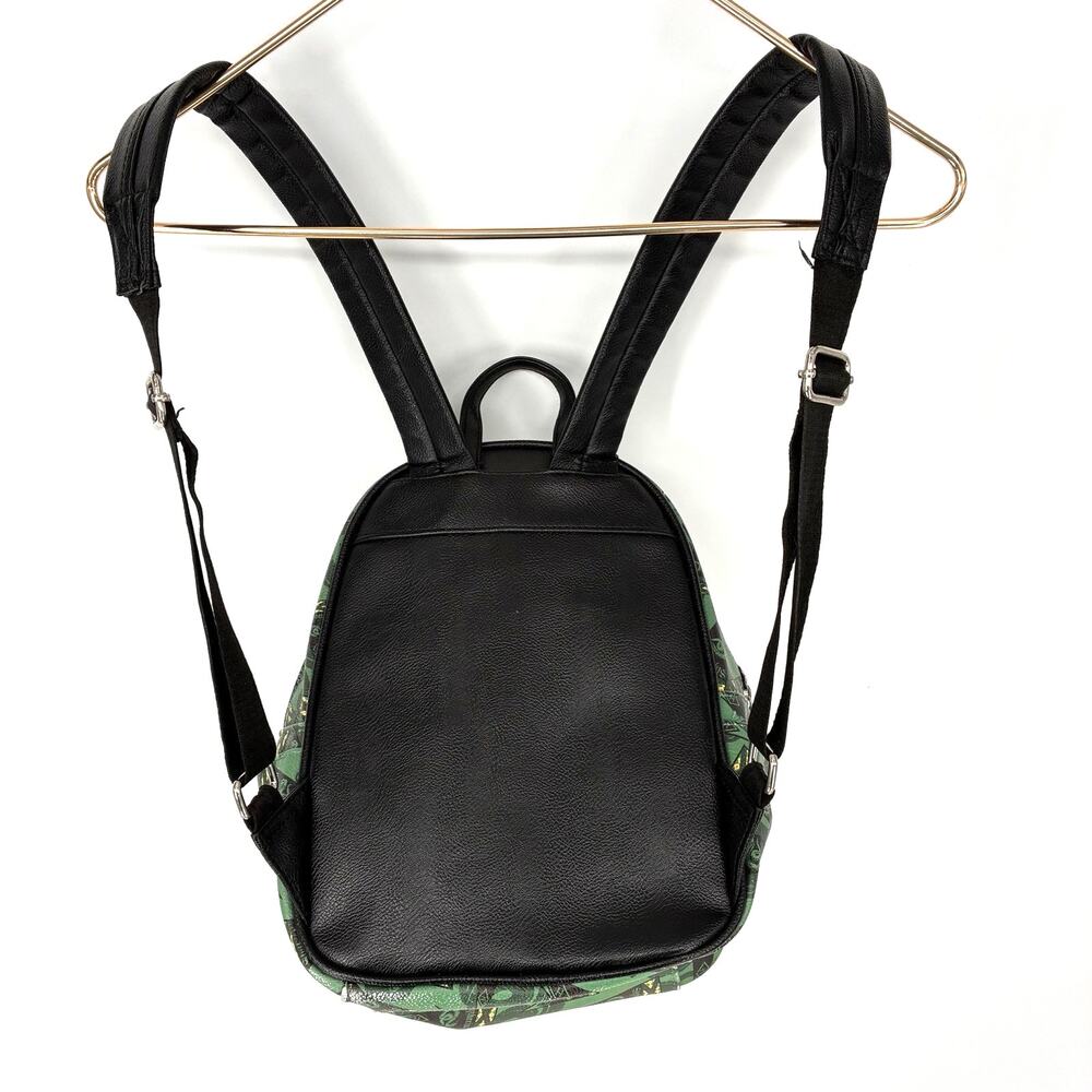Loungefly Harry Potter Slytherin Mini Backpack Green Snake Hogwarts Bag - Picture 2 of 8